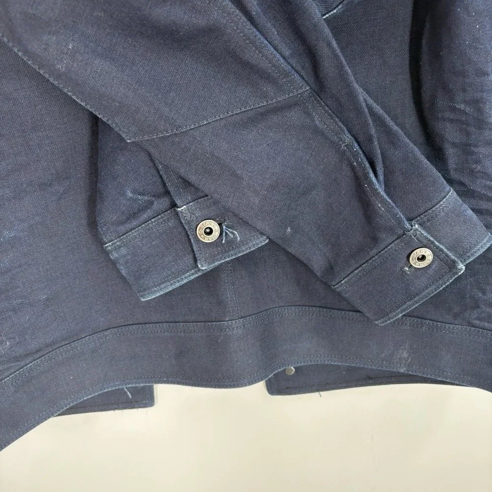 G-Star Raw Men's 3D Raw Denim Kir Arc 3D Slim Fit Denim Jacket Size Medium NWOT